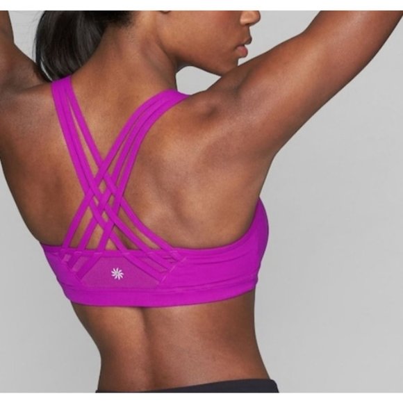 Athleta Other - Athleta Fully Focused Strappy Sports Bra